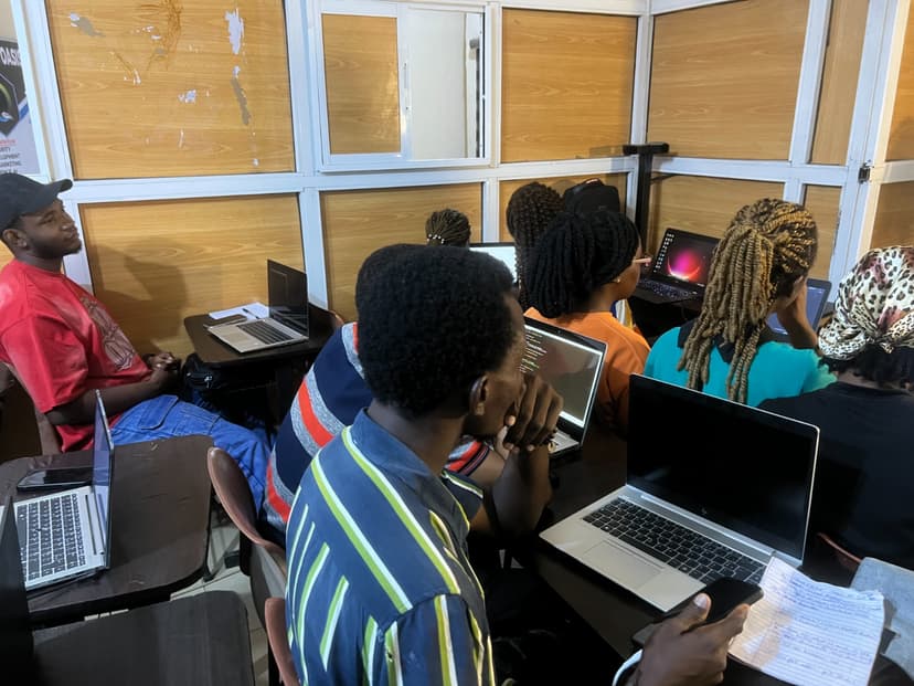 students smiling
